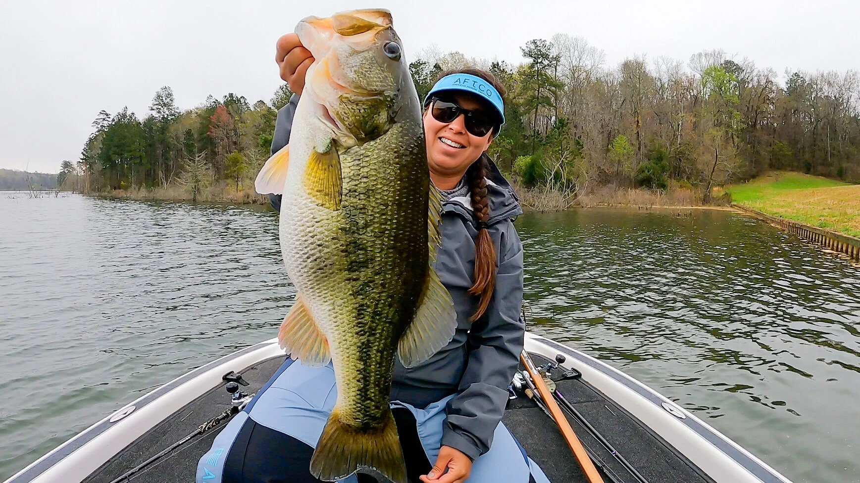GIANT Georgia Bass! Swimbait, Senko, and Texas Rigs For Pre-Spawn